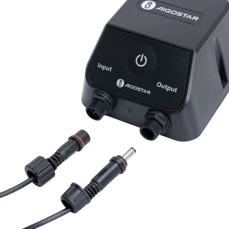 Aigostar - LED RGBW Himmennettävä aurinkokennolla toimiva kattokruunu MESH LED/35W/3,7V 8000 mAh 2700K-6500K IP65 halkaisija 50 cm