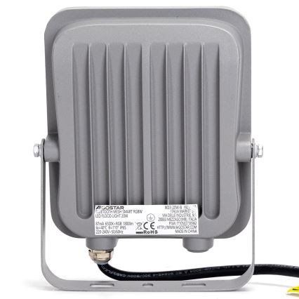 Aigostar - LED RGBW Himmennettävä kohdevalo MESH Älykäs LED/20W/230V 6500K IP65 + kauko-ohjaus