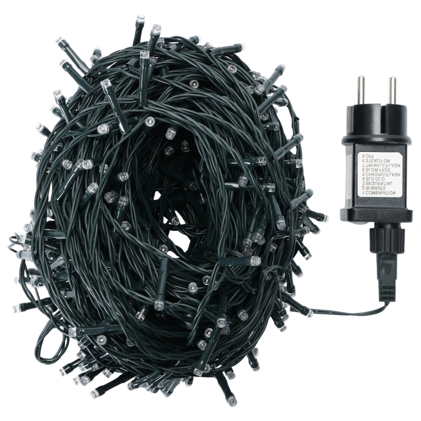 Aigostar - LED-ulkojouluvalosarja 300xLED 30 m IP44 monivärinen