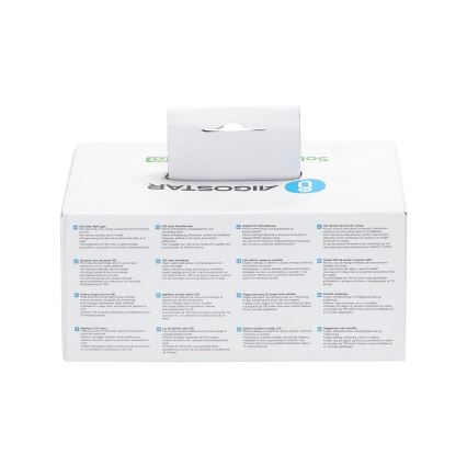 Aigostar - LED-seinäaurinkovalaisin LED/4W/5,5V 2700K IP44