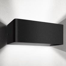 Aigostar - LED-seinävalaisin LED/12,5W/230V 20x10 cm musta