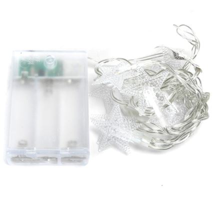 Aigostar - LED-tähtivalosarja 20xLED/3xAA 3,3m