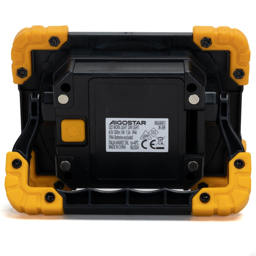 Aigostar - LED-työvalo LED/5W/3xAA 6500K IP44