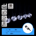 Aigostar - LED-ulkoiset koristevalot 160xLED 10m IP44 kylmänvalkoinen