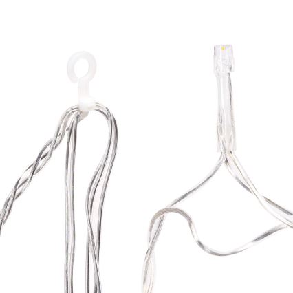 Aigostar - LED-ulkojouluketju 200xLED/8 toiminnot 5x2m IP44 lämpimänvalkoinen