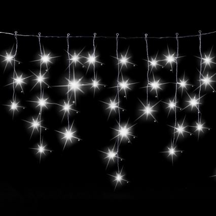 Aigostar - LED-ulkojouluketju 200xLED 8x0,6m IP44 kylmänvalkoinen
