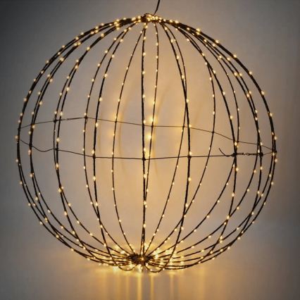 Aigostar - LED-ulkojoulukoriste 177xLED/3,6W/230V 60 cm IP44 lämmin valkoinen