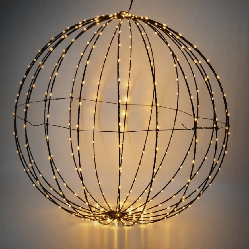 Aigostar - LED-ulkojoulukoriste 177xLED/3,6W/230V 60 cm IP44 lämmin valkoinen