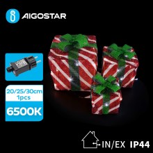 Aigostar- LED-ulkojoulukoriste 3,6W/31/230V 6500K 20/25/30cm IP44 lahjat
