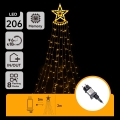 Aigostar - LED-ulkojoulukoriste LED/3,6W/230V 2m IP44 lämmin valkoinen