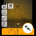 Aigostar - LED-ulkojoulukoriste LED/3,6W/230V 40 cm IP44 lämmin valkoinen
