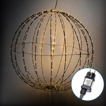 Aigostar - LED-ulkojoulukoriste LED/3,6W/230V pallo 30cm IP44 lämmin valkoinen