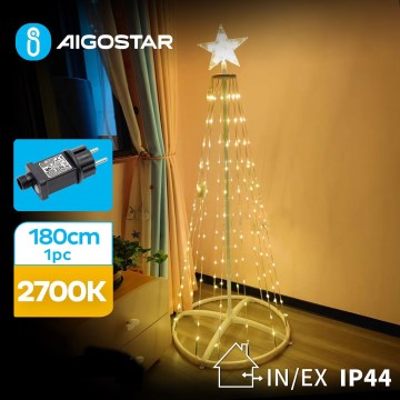 Aigostar - LED-ulkojoulukoriste LED/3,6W/31/230V 2700K 180 cm IP44