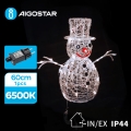 Aigostar - LED-ulkojoulukoriste LED/3,6W/31/230V 6500K 60 cm IP44 lumiukko