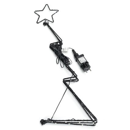Aigostar - LED-ulkojouluvalaisin LED/3,6W/230V 60 cm IP44 lämmin valkoinen