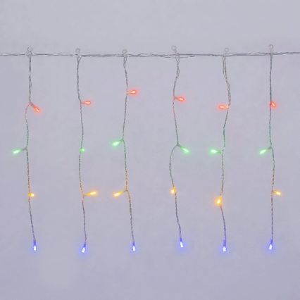 Aigostar - LED-ulkojouluvaloketju 100xLED/8 toimintoa 8x0,4m IP44 monivärinen