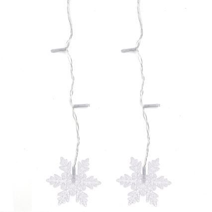 Aigostar - LED-ulkovaloketju 120 x LED / 8 toimintoa 3 x 0,7 m IP44 lämmin valkoinen + kaukosäädin