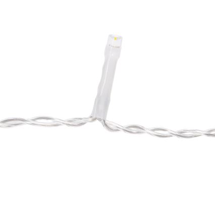 Aigostar - LED ulkokäyttöön tarkoitettu jouluköynnös 120 x LED / 8 toimintoa 3 x AA 3,9 x 1,2 m IP44 monivärinen