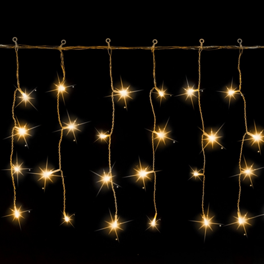 Aigostar - LED-ulkojouluvaloketju 200xLED 8x0,4m IP44 lämmin valkoinen