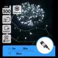 Aigostar - LED-ulkojouluvaloketju 300xLED/8 toimintoa 30m IP44 kylmänvalkoinen
