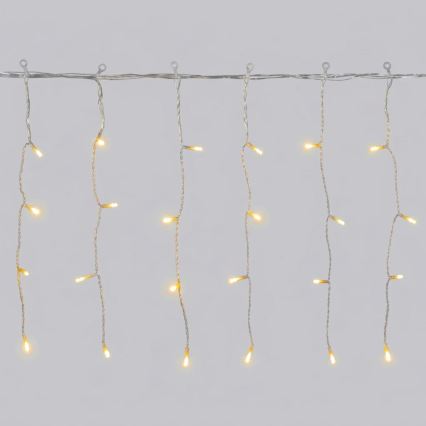 Aigostar - LED-ulkojouluvaloketju 400xLED/8 toimintoa 23x0,4m IP44 lämmin valkoinen