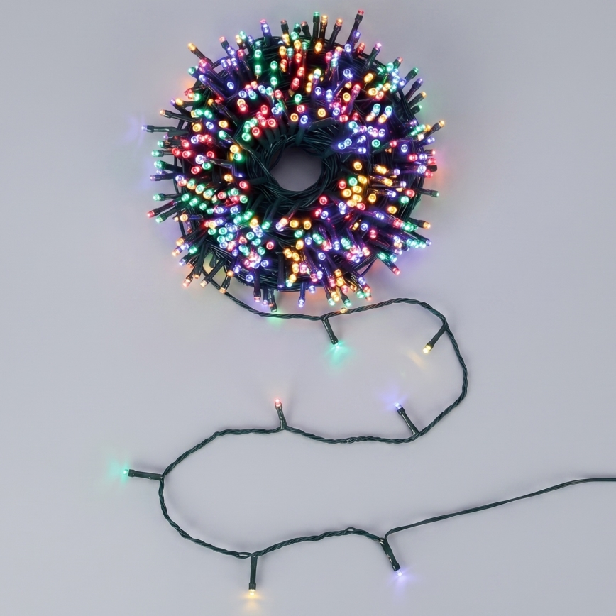 Aigostar - LED-ulkojouluvalosarja 100 LED/8 toimintoa 13 m IP44 monivärinen