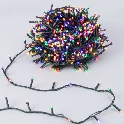 Aigostar - LED-ulkojouluvalosarja 100 LED/8 toimintoa 13 m IP44 monivärinen