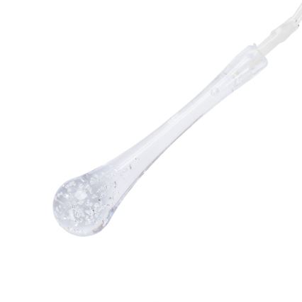 Aigostar - LED-ulkojouluvalosarja 100×LED, 8 toimintoa, 3×AA, 10 m, IP44, lämminvalkoinen, pisarat