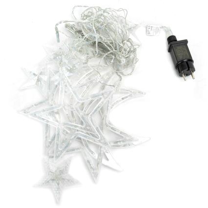 Aigostar - LED-ulkovaloketju 120xLED/6W/230V/8 toimintoa 3x0,6m IP44 kylmänvalkoinen + kauko-ohjain