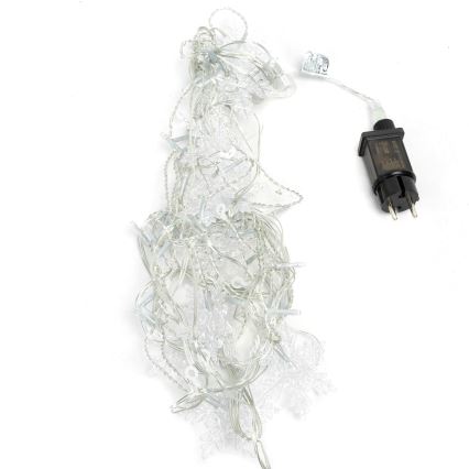 Aigostar - LED-ulkovalosarja 120xLED/8 toimintoa 3x0,7m IP44 kylmänvalkoinen + kaukosäädin