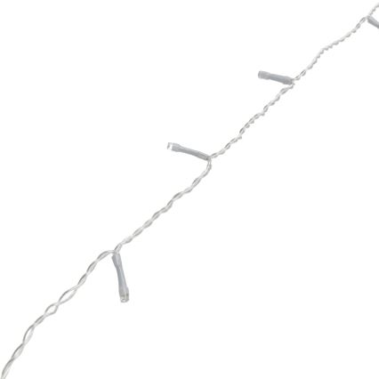 Aigostar - Ulkokäyttöinen joulukoristevalosarja, 150 LEDiä, 6 W, 230 V, 8 toimintoa, 1,5 x 1 m, IP44, kylmänvalkoinen + kaukosäädin