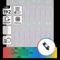Aigostar - LED ulkojouluvalosarja 192xLED/8 toimintoa 4,5x1,2m IP44 monivärinen