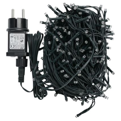 Aigostar - LED-ulkojouluvalosarja 200xLED/8 toimintoa 20m IP44 kylmänvalkoinen