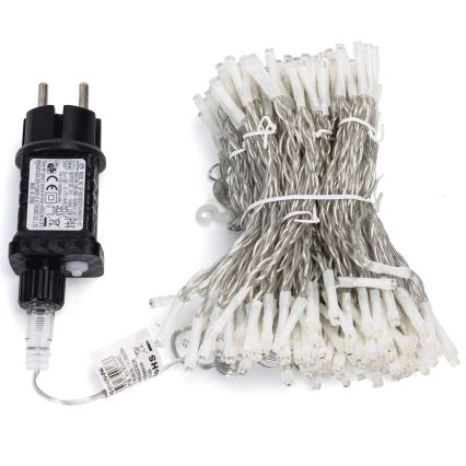 Aigostar - LED-ulkovaloketju 234xLED/8 toimintoa 1,2x1,8 m IP44 kylmä valkoinen