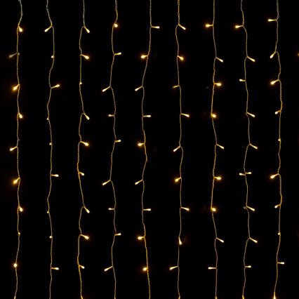 Aigostar - LED-ulkojouluvaloketju 288xLED 1,5x1,8m IP44 lämpimän valkoinen