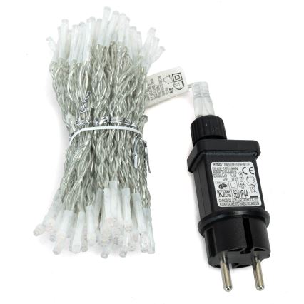 Aigostar - LED-ulkokäyttöinen joulukoristevalosarja 300 LED / 8 toimintoa 3 x 1 m IP44 lämmin valkoinen + kaukosäädin