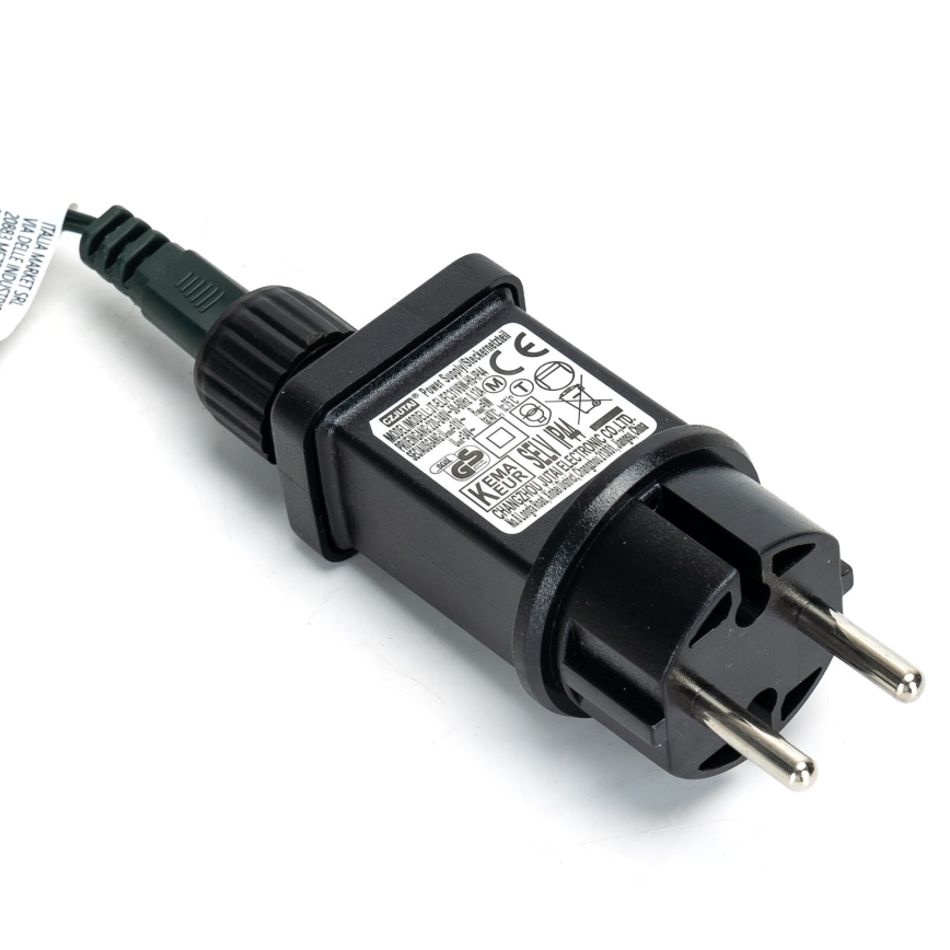 Aigostar - LED-ulkojouluvalosarja 600 LED/8 toimintoa 18m IP44 kylmänvalkoinen