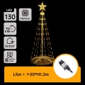 Aigostar - LED-ulkokäyttöinen joulukoriste LED/3,6W/31/230V 2700K 120 cm IP44