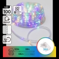 Aigostar - LED-ulkokäyttöinen joulukoristevalosarja 100xLED/8 toimintoa 3xAA 10,3m IP44 monivärinen