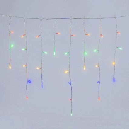Aigostar - LED-ulkojouluvalosarja 100xLED/8 toimintoa 3xAA 8x06m IP44 monivärinen
