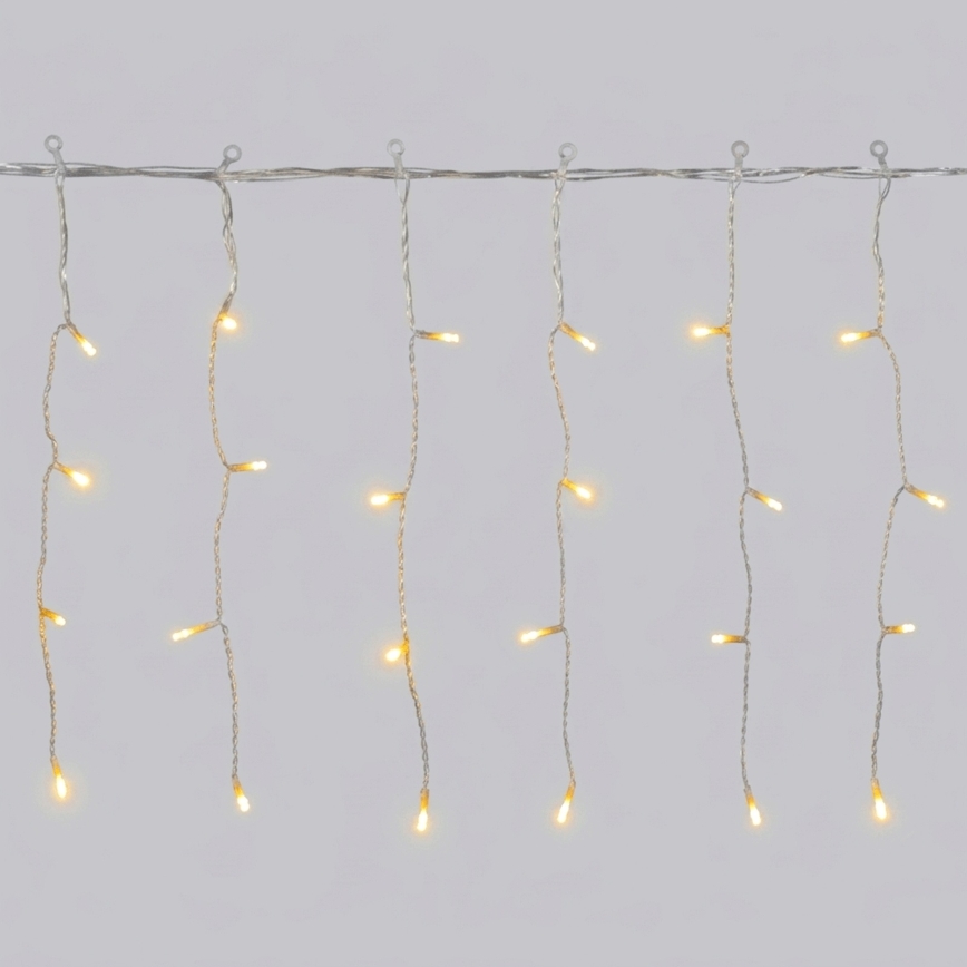 Aigostar - LED-ulkokäyttöinen jouluvaloketju 300xLED/8 toimintoa 18x0,4m IP44 lämmin valkoinen