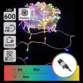 Aigostar - LED-ulkokäyttöinen jouluvalosarja 600xLED/8 toimintoa 30m IP44 monivärinen