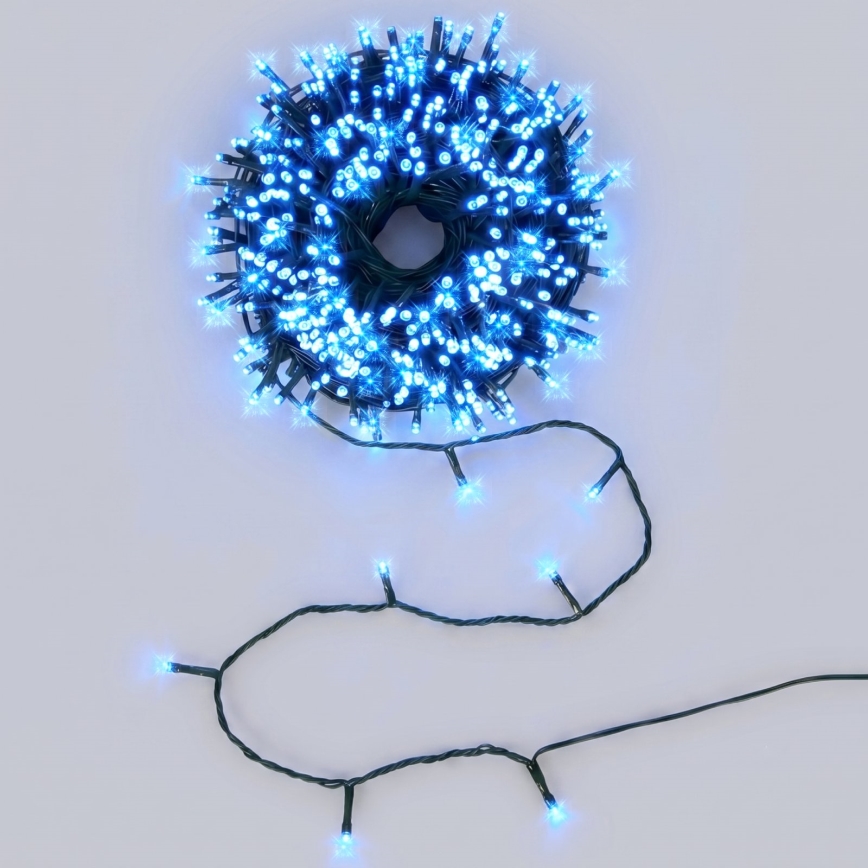 Aigostar - LED Ulkokäyttöön sopiva jouluvalosarja 200xLED 23m IP44 sininen