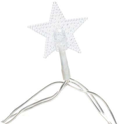 Aigostar - LED-ulkokäyttöön sopiva valosarja 50 LED/8 toimintoa, 8 m, IP44, lämmin valkoinen