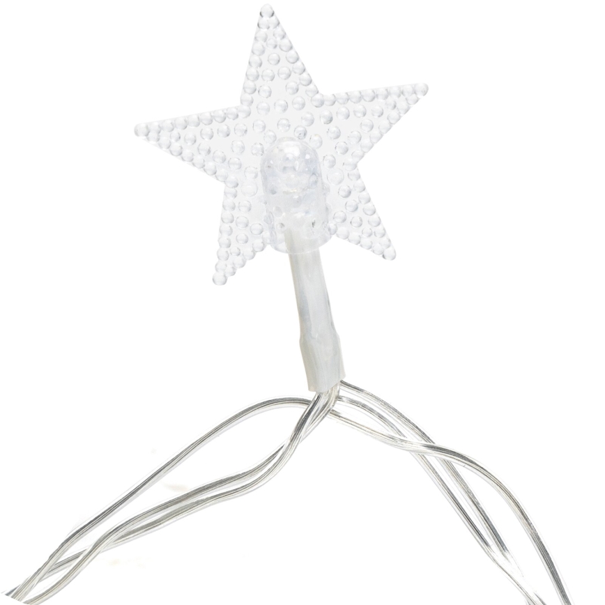 Aigostar - LED-ulkokäyttöön sopiva valosarja 50 LED/8 toimintoa, 8 m, IP44, lämmin valkoinen