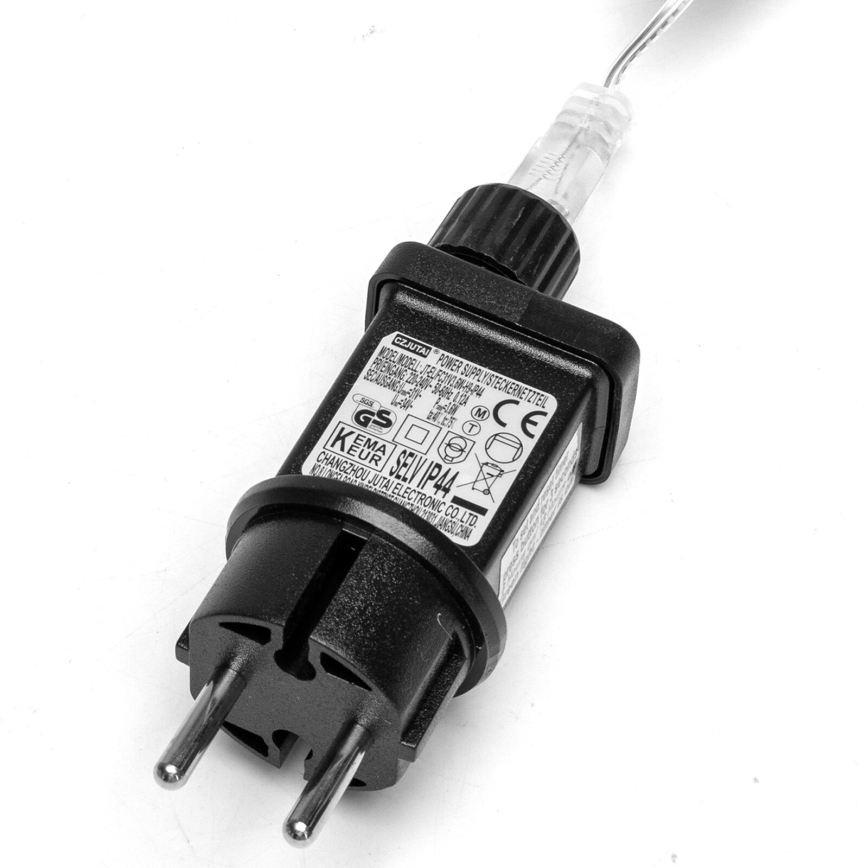 Aigostar - LED-ulkokäyttöön sopiva valosarja 50 LED/8 toimintoa, 8 m, IP44, lämmin valkoinen