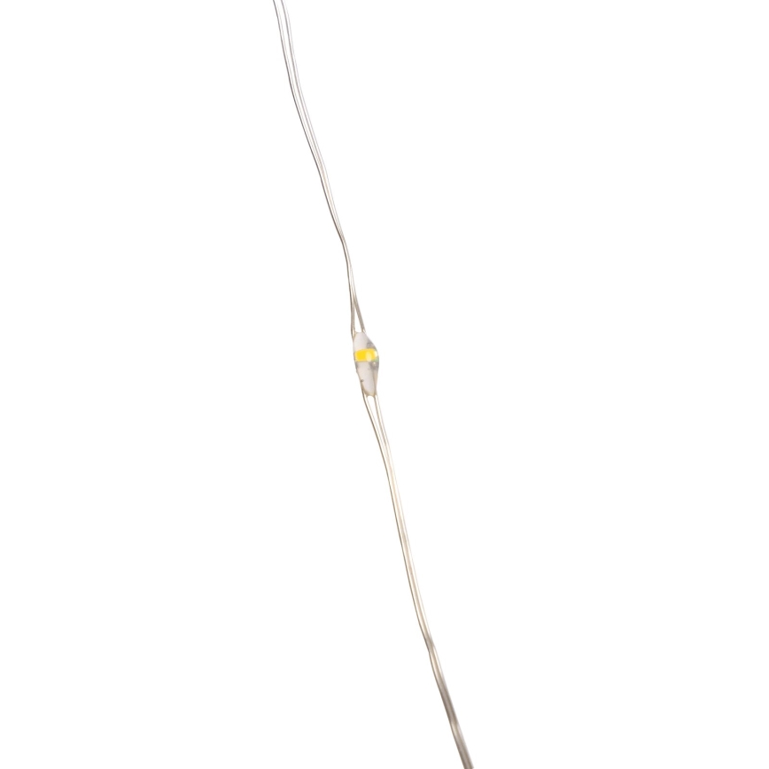 Aigostar -LED Ulkokäyttöön tarkoitettu joulukoristesarja 100xLED/8 toimintoa 3xAA 10,3m IP44 lämmin valkoinen