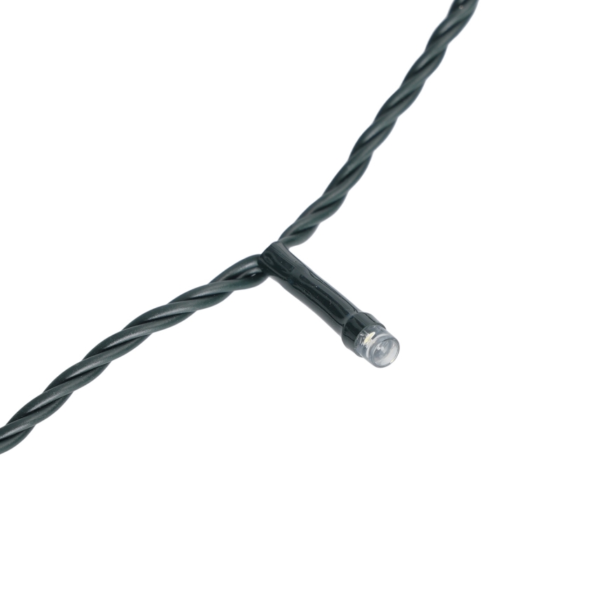 Aigostar - LED Ulkokäyttöön tarkoitettu joulukoristevalosarja 200xLED/8 toimintoa 13m IP44 kylmän valkoinen