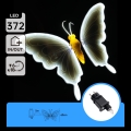 Aigostar - LED Ulkokoriste 372xLED IP44 kylmänvalkoinen perhonen