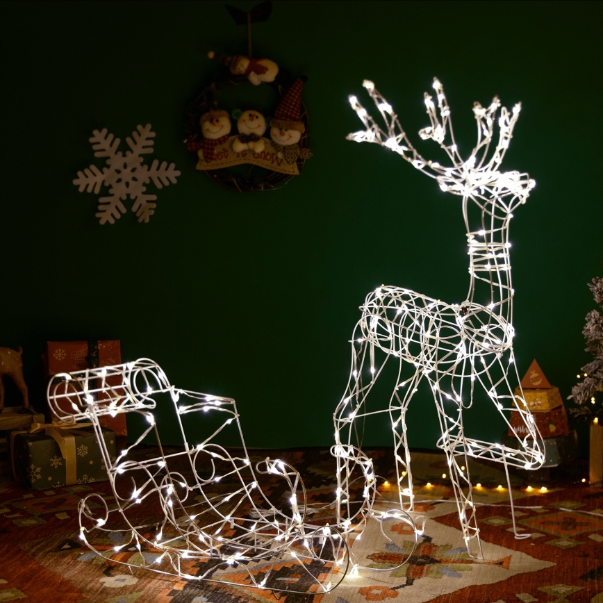 Aigostar - LED Ulkokoriste LED/3,6W/31/230V 2700K 90/45cm IP44 poro rekineen